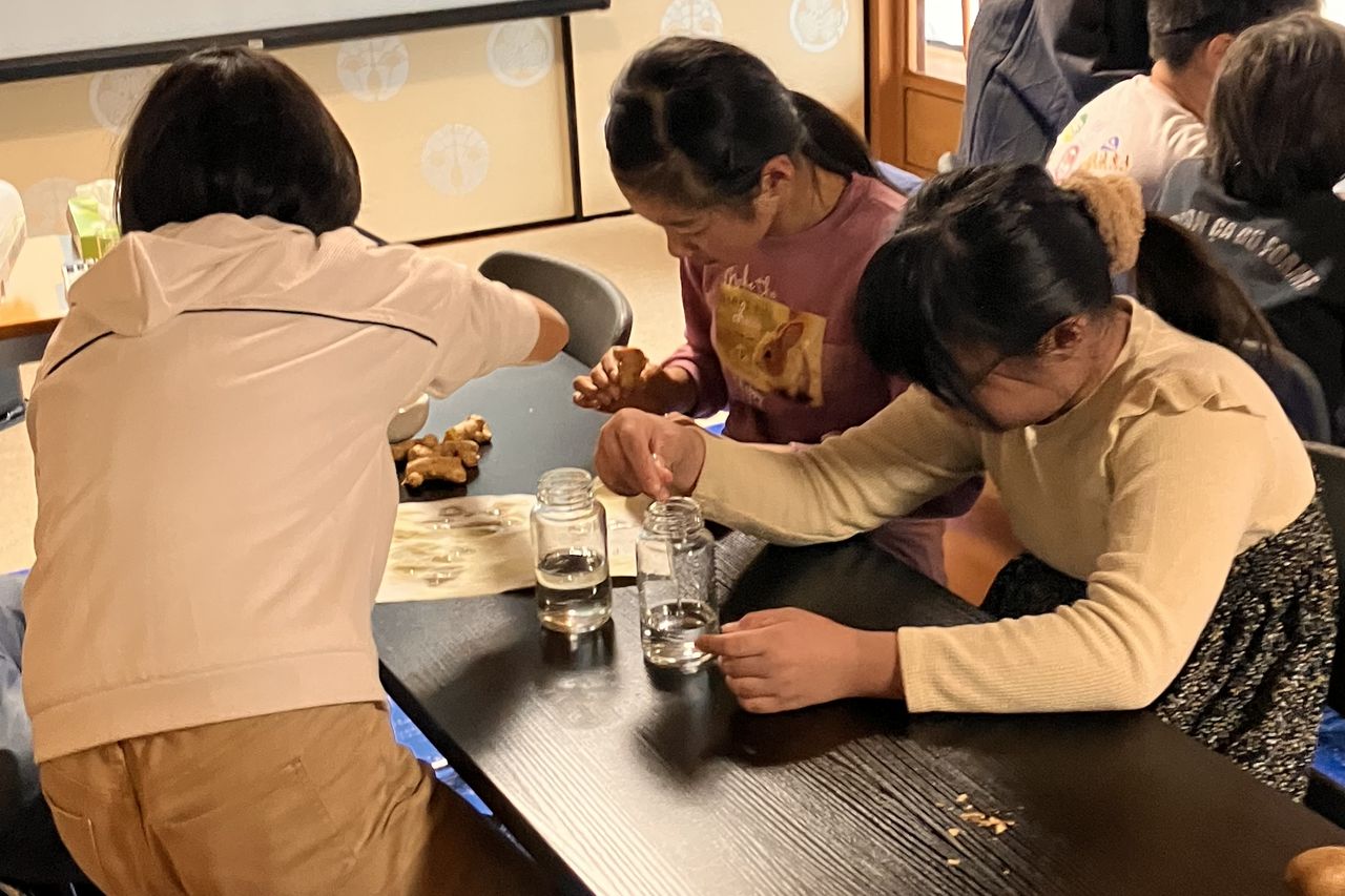 京大薬草子ども教室の画像