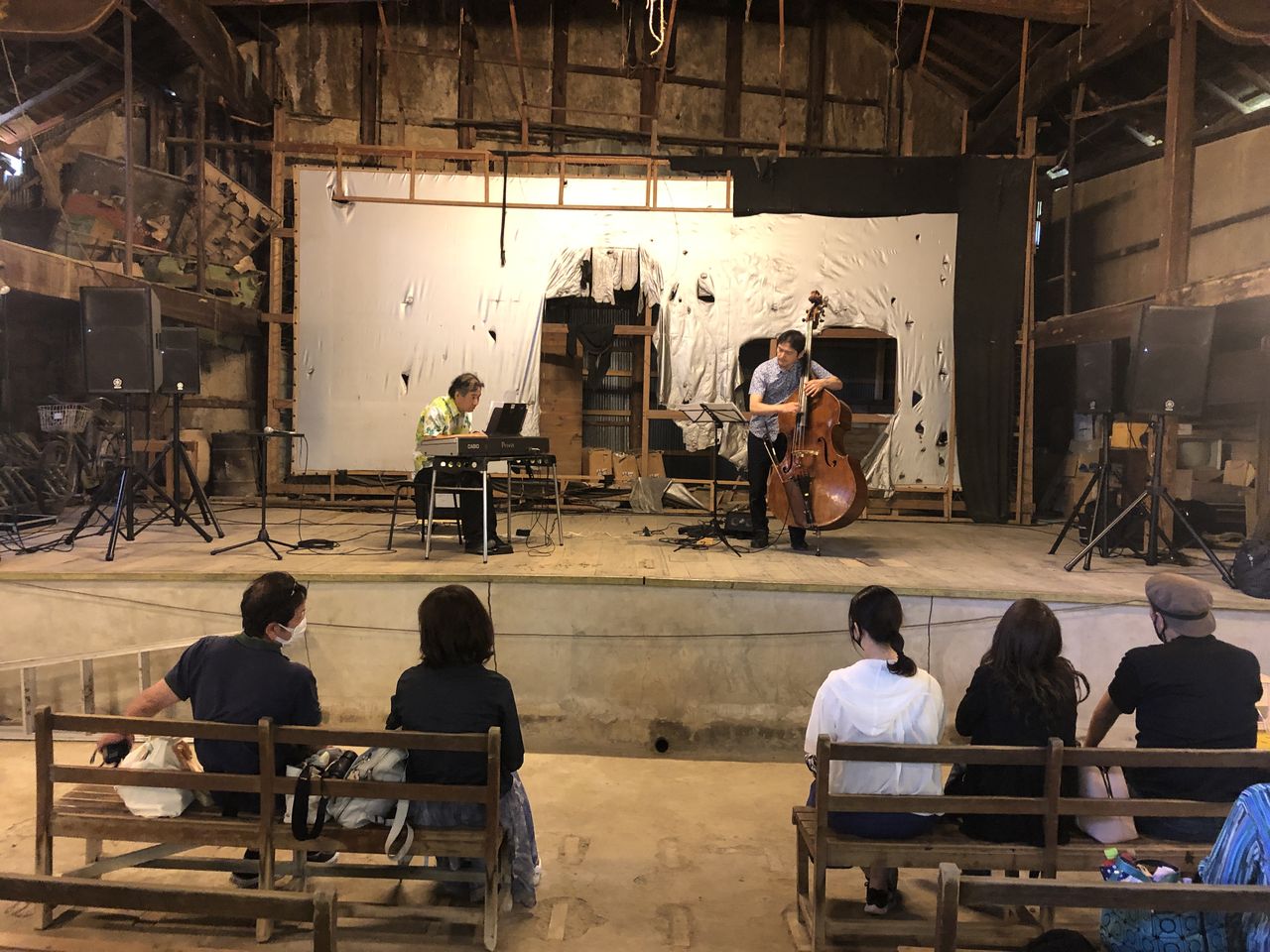 ライブ 柴田コウメイさん、西川サトシさん