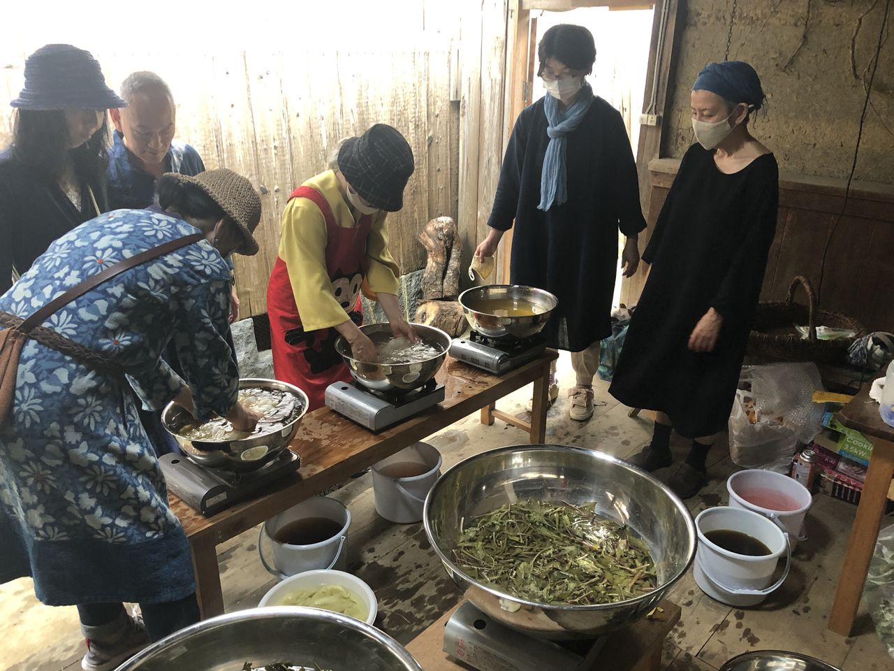 ワークショップ「染織工房 空蝉-utsusemi-」