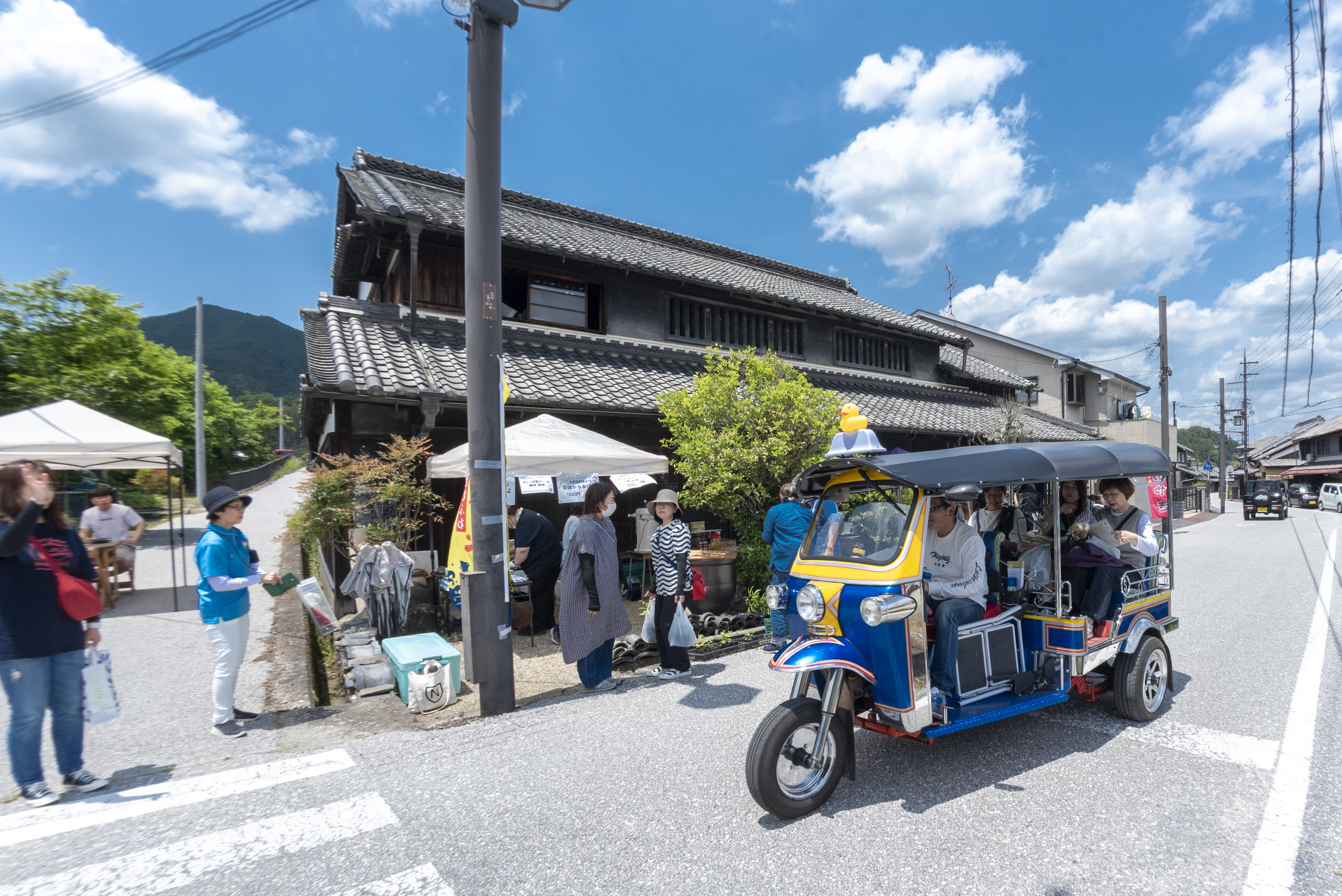 トゥクトゥクに乗って！